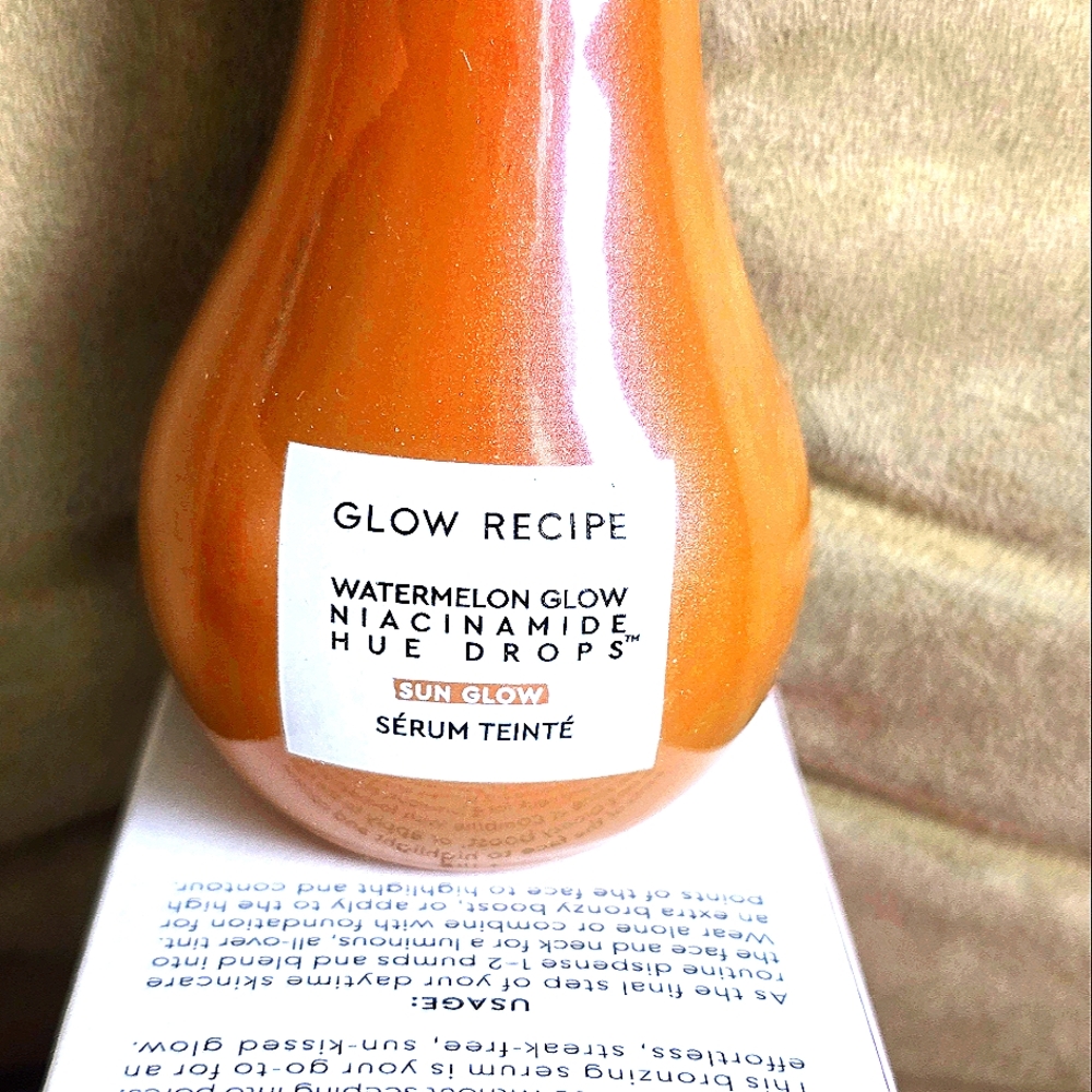 NEW! Glow Recipe Watermelon Glow Niacinamide Hue Drops Serum 40 ml